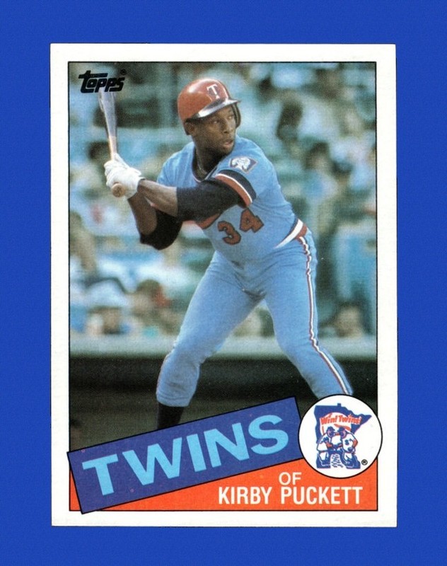 1985 Topps Set-Break #536 Kirby Puckett RC NR-MINT *GMCARDS*