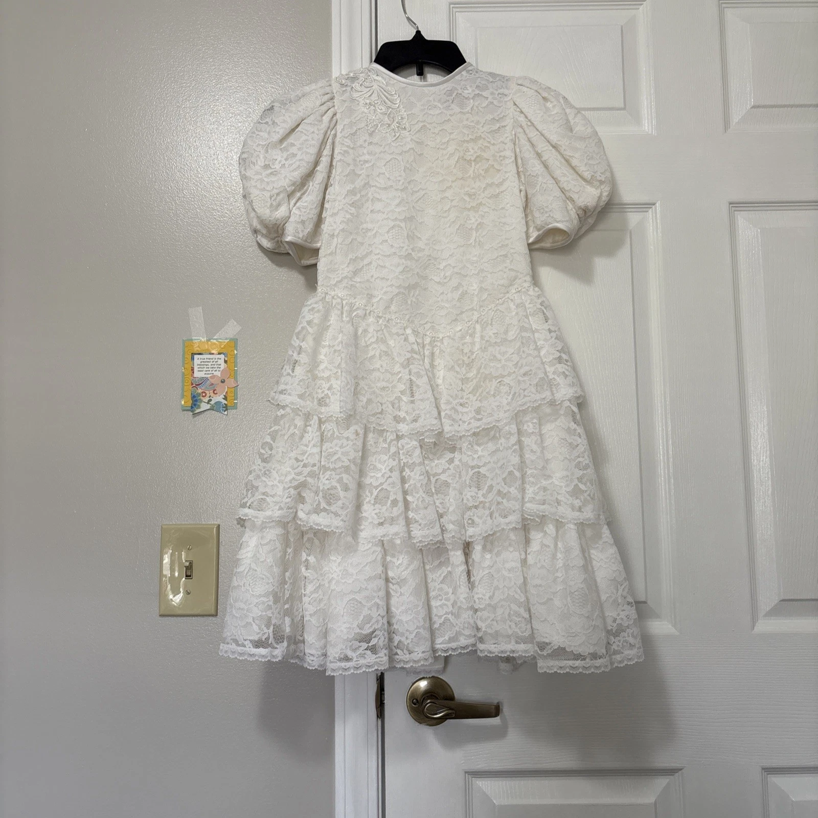 nicole international girls special occasion dress vintage size 10