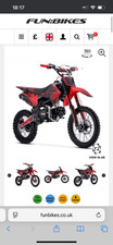 2026 funbikes m2r pit bike 125 4 stroke