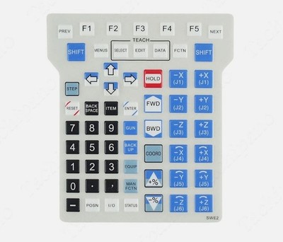 Fit For   SWE2 Membrane Keypad Teach Pendant Protective Film *cm