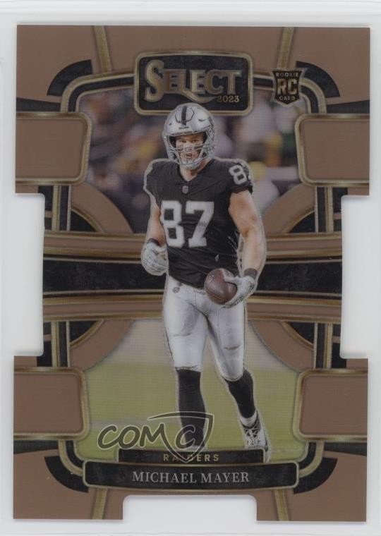 2023 Select Concourse Copper Prizm Die-Cut /299 Michael Mayer #57 Rookie RC 13lw