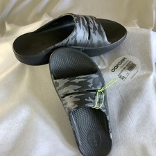 OOFOS OOahh Sport Black Camo Men's 3 Women s 5