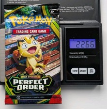 Mega Evolution Perfect Order Booster Pack - Heavy 22.66g - Meowth - Pokemon