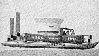 Bauplan Hovercraft SRN-1 Modellbauplan Schiffsmodell