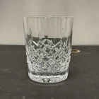 Waterford Lismore Crystal 4-3/8” Double Old Fashioned Whiskey Glass Vintage