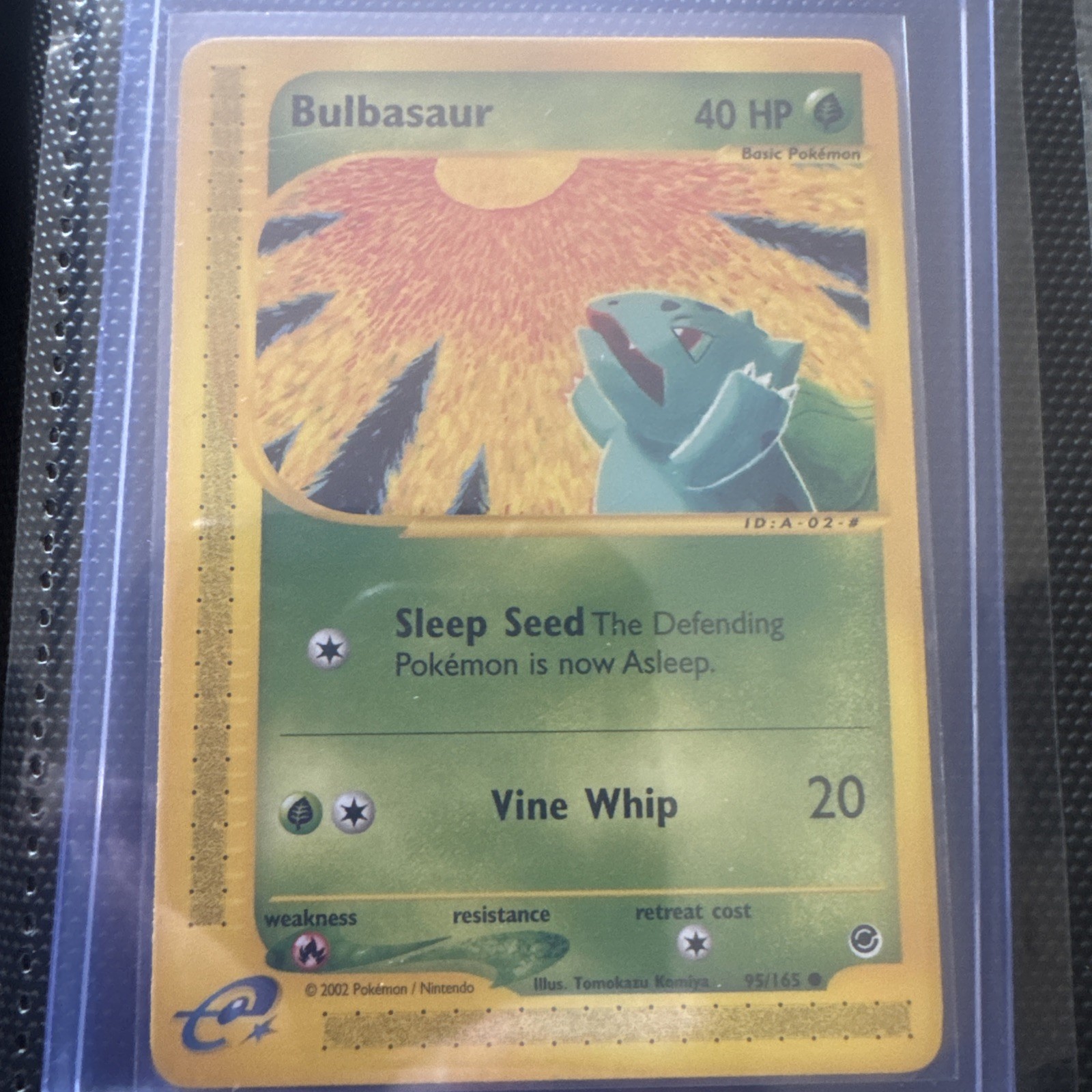 Bulbasaur 95/165 Expedition Base Pokémon Vintage WOTC 2002 NM MINT