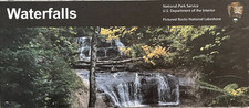 WATERFALLS/PICTURED ROCKS LAKESHORE   NATIONAL PARK SERVICE UNIGRID BROCHURE New