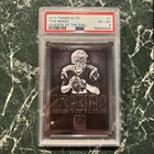 2014 Panini Elite - Legends of The Fall Tom Brady #1 Silver PSA 6 Patriots NFL