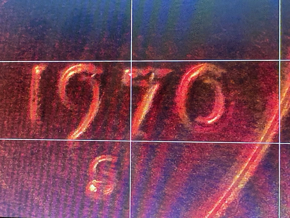 1970S 1 cent Large Date  DOUBLE DIE OBVERSE - Image 4 of 4