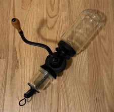 Vintage Antique Universal No 24 Cast Iron Coffee Grinder By Landers Frary Clark