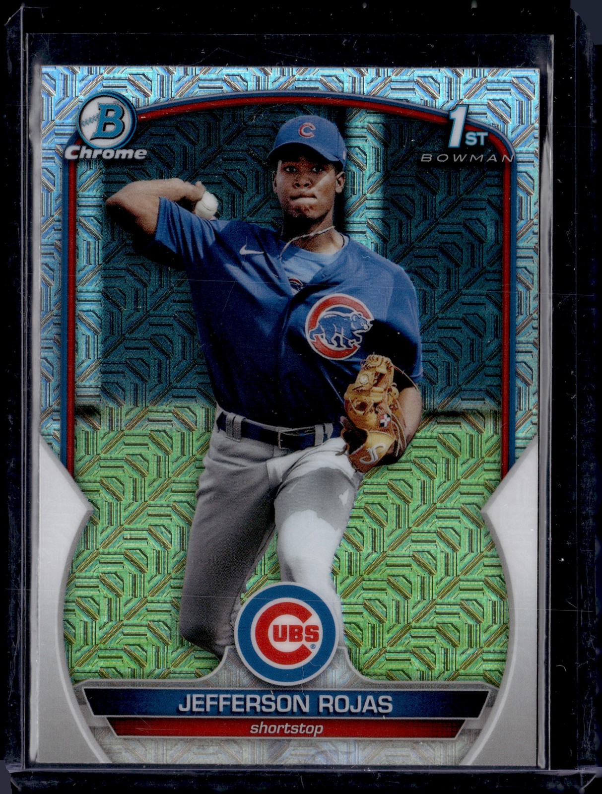 2023 Bowman #BCP-70 Jefferson Rojas Chrome Prospects Mojo Refractors