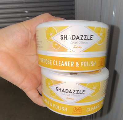 Shadazzle Lemon Scent All-Purpose Cleaner & Polish Paste 2 Pack ECOCERT