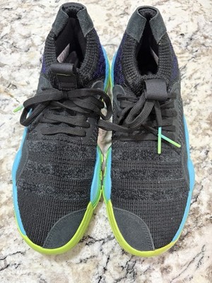 Trae Young 2.0 Men Size 8 Adidas Black/Green Basketball Sneakers Mens