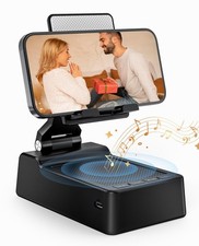 Gifts for Men Women, Phone Stand with Bluetooth Speaker, HD Surround Sound Sp...