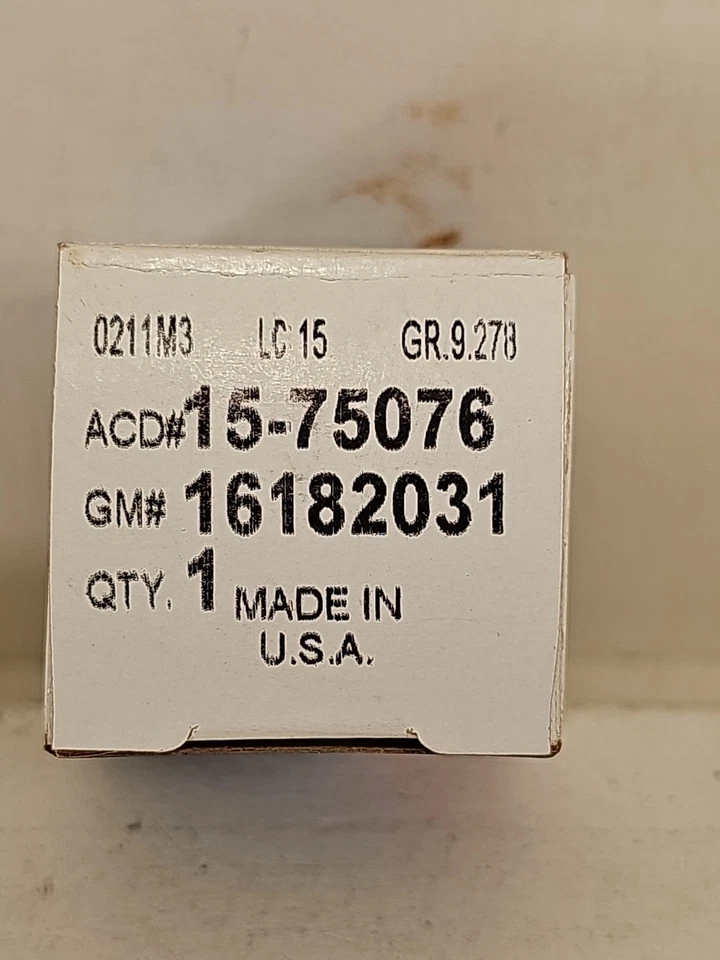 Perilla NOS OEM ACDelco GM 16182031 Foto 2 de 3