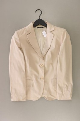  Sisley Slim Blazer für Damen Gr. IT 44, M, 40 creme aus Baumwolle  