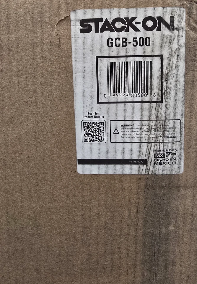STACK-ON CB-500 2-Gun Llave Cerradura Pistola Munición Gabinete de Seguridad NUEVO Foto 2 de 4