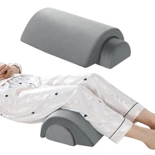 ROYALAY Half Moon Bolster Knee Pillow for Legs Knees Lower Back and Head Adju...