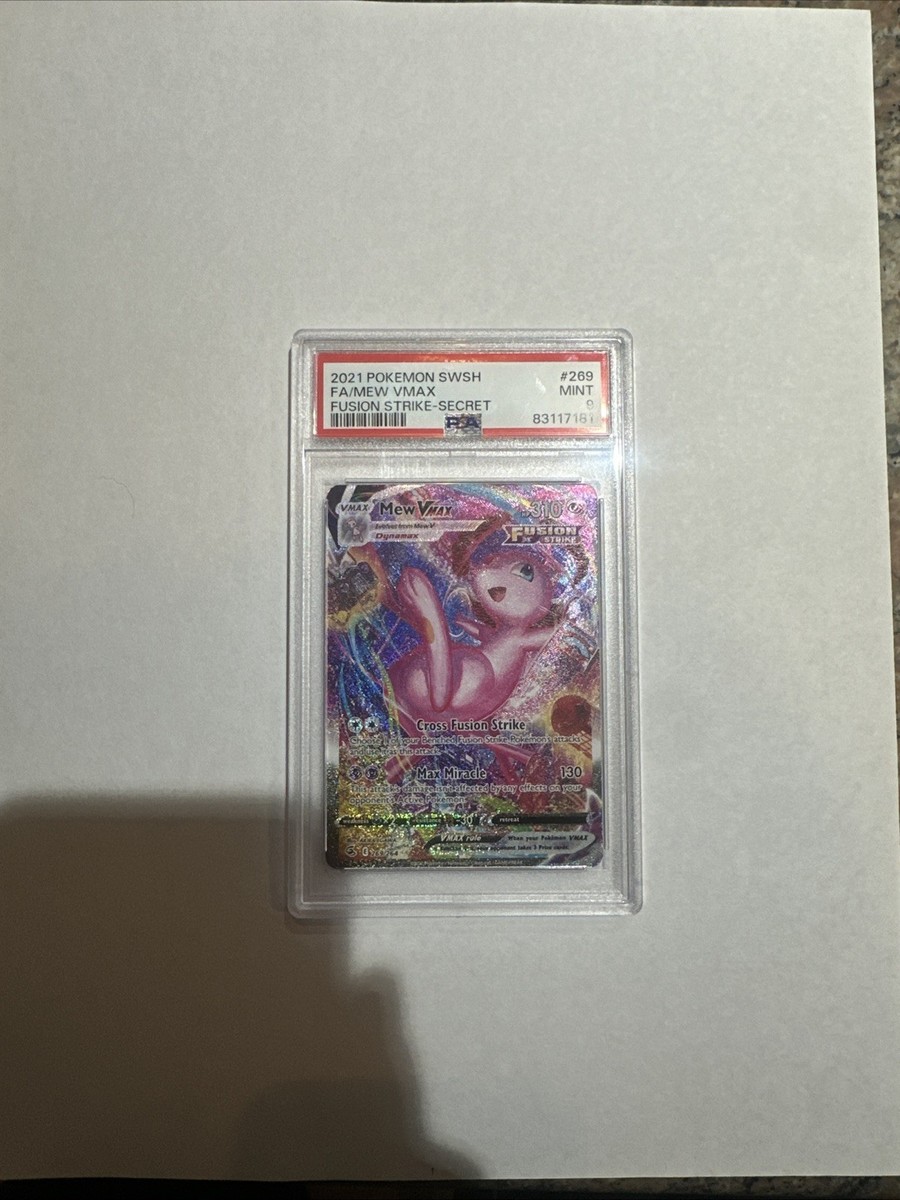 Mew VMAX (Alternate Art Secret) 269/264 Swsh08: Fusion