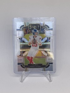 Tommy DeVito 2023 Panini Select #73 Silver Prizm Rookie Card Giants