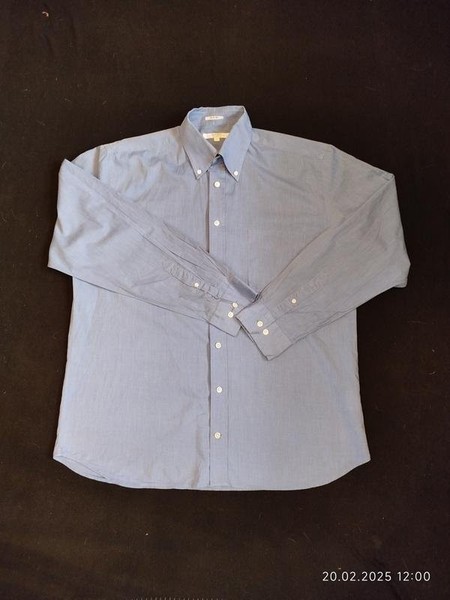 Men Gant Shirt Navy Denim 40 /L / 48