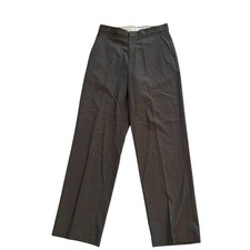 Chaps Boys' Size 14 Gray Dark Charcoal Dress Pants Slacks Pocket Formal Classic