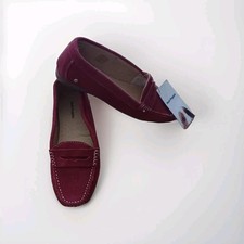 Image of Hush Puppies Moccasin Suede Womans Slip-on Shoes, Uk Size 3,NWT