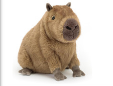 JellyCat Clyde Capybara Plush Stuffed Animal Brown 10  New With Tags