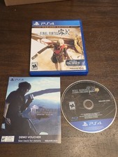 Square Enix Final Fantasy Type-0 HD Day One PS4 XV Demo Manual M NTSC