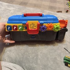 VTech Drill  Learn Toolbox Electronic Learning Toy Lights Sounds Working