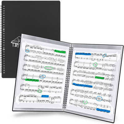 Sheet Music Folder, Premium Sheet Music Folder Organizer for Sheet Music, Sturdy