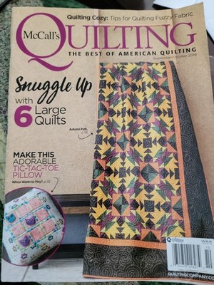 McCalls quilting magazine September 2019