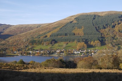 Foto 6x4 Wald über Lochearnhead Anfang der 80er Jahre gepflanzt. c2015