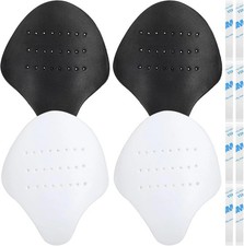 2 Pairs 4-12" Black  White Shoe Creases Protector, Toe Protectors...