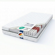 7 Zonen Taschenfederkern Matratze Deluxe 80x200 90x200 140x200 160x200 H2 H3 H4