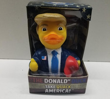 Celebriducks "The Donald" Duck Take Quack America Donald Trump Rubber Duck