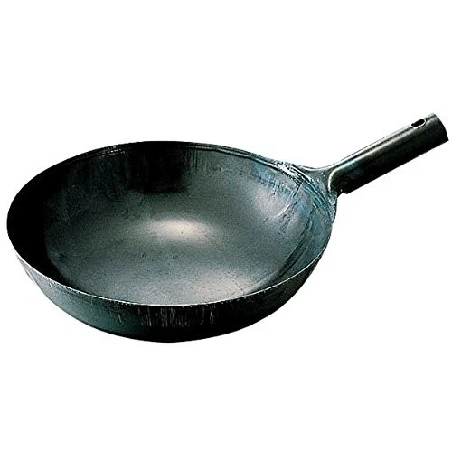 Kanda Ironpot Lightweight Iron Beijing Pot 36cm Plate Thickness 1.0mm 001222