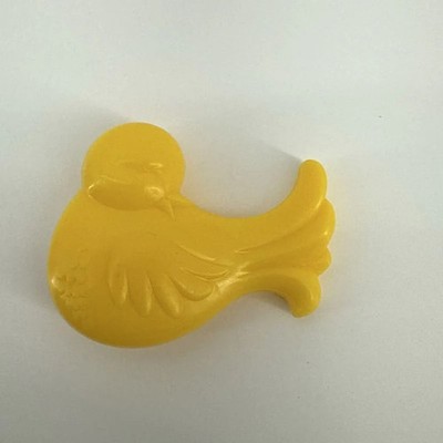Hasbro MLP G1 My Little Pony Yellow Bird Hair Brush 1984
