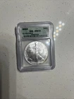2004 Silver Eagle ICG  Rated MS70 Silver Eagle STUNNING COIN!