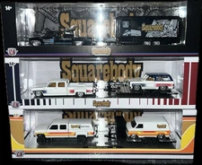 M2 MACHINES Squarebody Syndicate Hauler Set of 3 