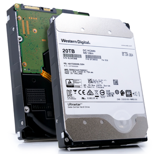 WD Ultrastar DC HC560 20TB SAS 3.5" Enterprise HDD WUH722020BL5204 0F38652