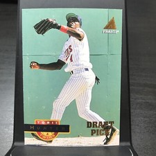 Torii Hunter (RC) Rookie Draft Pick Card 1994 Pinnacle #267 - Minnesota Twins. rookie card picture