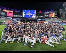 2024 Los Angeles Dodgers 8x10 world series champions team photo