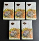 (5 pkg) 15-count Caspari "Thanksgiving Harvest" Triple-Ply Napkins Guest Towels — photo 2