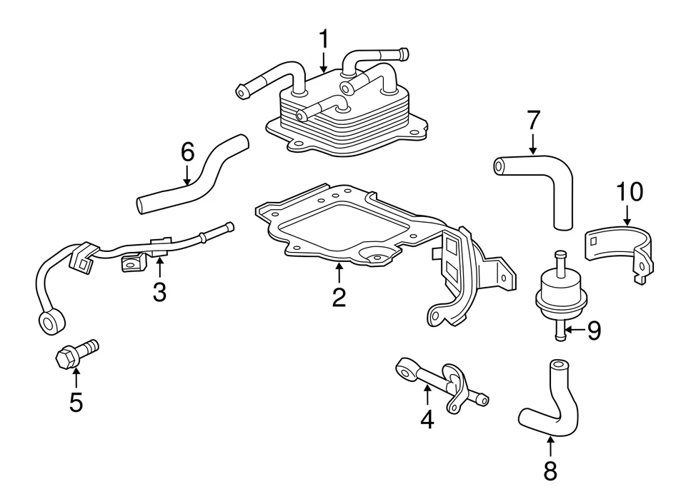 Pipe B (Atf) for Honda CR-V Accord Crosstour 2011-2015 25920-R90-000 - Image 3 of 3
