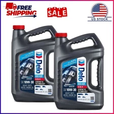 2 Pack, Chevron Delo 600 ADF 10W30 Heavy Duty Diesel Motor Oil, 1 Gallon