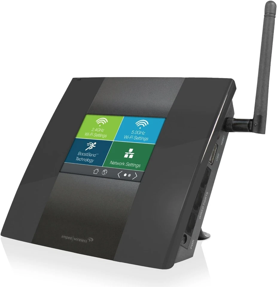 Amped Wireless High Power Touch Screen AC750 Wi-Fi Range Extender (TAP-EX2) Open - Image 2 of 4