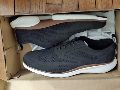 COLE HAAN size 13 3.ZEROGRAND Black Wingtip Oxford Knit C29296 COLE HAAN Men main image 3