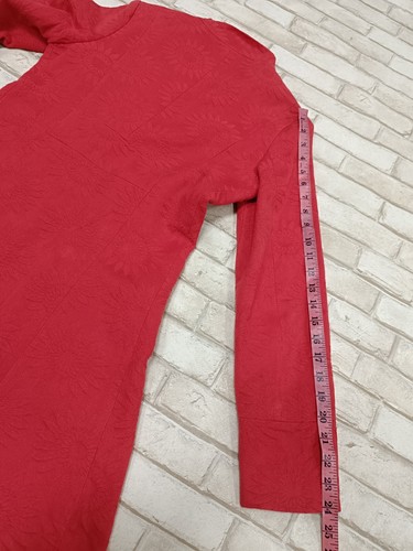 Abrigo rojo claro Desigual con relieve talla 36 - Imagen 2 de 15