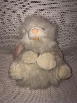 Googles Laying Down Rabbit Ganz Heritage Collection 16 Inch White Bunny Floppy
